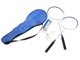 Rakietki rakiety paletki do badmintona zestaw lotki z pokrowcem etui