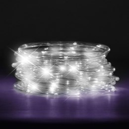 Lampki LED łańcuch sznur wąż 10m 100LED zimny biały