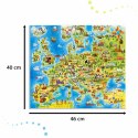 Puzzle edukacyjne układanka Mapa Europy 212 elementów 7+ CASTORLAND