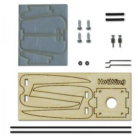 Hotwing Mini 500 ARF Yellow - Latające skrzydło Hacker Model