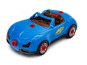 Zabawkowy samochód sportowy Bugatti do rozkręcania i skręcania