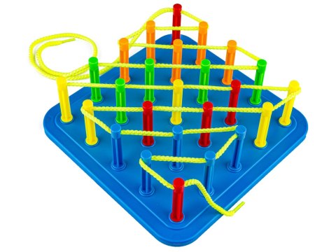 Edukacyjna Gra Zręcznościowa - Zawiąż Linę Nawlec Nitkę