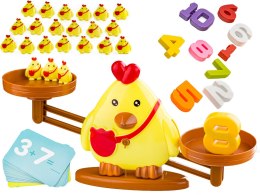 Gra Nauka Liczenia - Równoważnia Waga Szalkowa Kurczak - Chick Balance