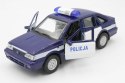 AUTO SAMOCHÓD MODEL METALOWY WELLY LAKIER GUMOWE OPONY Polonez Caro Policja