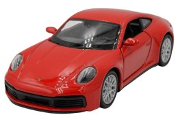 AUTO SAMOCHÓD MODEL METALOWY WELLY LAKIER OPONY GUMOWE Porsche 911 Carrera 4S 1:34