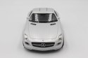 AUTO SAMOCHÓD MODEL METALOWY WELLY LAKIER OPONY GUMOWE Mercedes-Benz SLS AMG 1:34