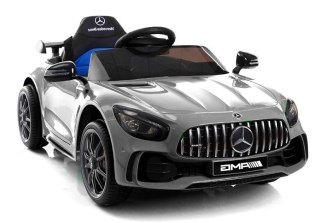 SPORTOWE AUTO NA AKUMULATOR DLA DZIECKA CABRIO MERCEDES GTR EVA LAKIER LED