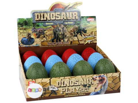 Jajo Figurka Dinozaura 3 Kolory 9cm