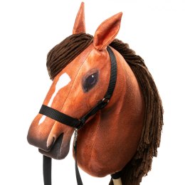 HOBBY HORSE SKIPPI KOŃ NA KIJU BURSZTYN DLA DZIECI DO ZABAWY JAZDY SKOKÓW