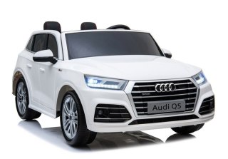 AUTO NA AKUMULATOR DWUOSOBOWE AUDI Q5 SAMOCHÓD ELEKTRYCZNY 4X4 PILOT LED