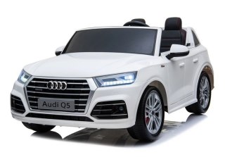 AUTO NA AKUMULATOR DWUOSOBOWE AUDI Q5 SAMOCHÓD ELEKTRYCZNY 4X4 PILOT LED