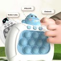 Gra POP IT Elektryczna Antystresowa Zręcznościowa Dinozaur Niebieski