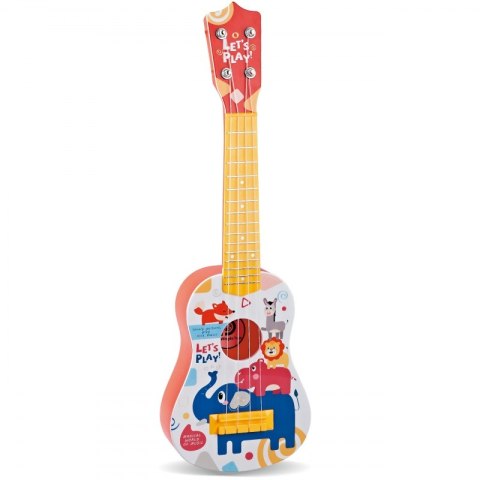 Gitara Klasyczna dla Dzieci Czerwona 57cm