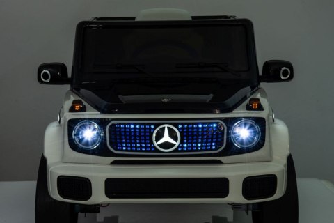 SAMOCHÓD NA AKUMLATOR DLA DZIECKA AUTO ELEKTRYCZNE MERCEDES EQG 4X4 SKÓRA EVA PILOT 2.4G SAMOCHÓD NA AKUMLATOR DLA DZIECKA AUTO ELEKTRYCZNE MERCEDES EQG 4X4 SKÓRA EVA PILOT 2.4G