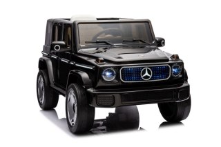 SAMOCHÓD NA AKUMLATOR DLA DZIECKA AUTO ELEKTRYCZNE MERCEDES EQG 4X4 SKÓRA EVA PILOT 2.4G
