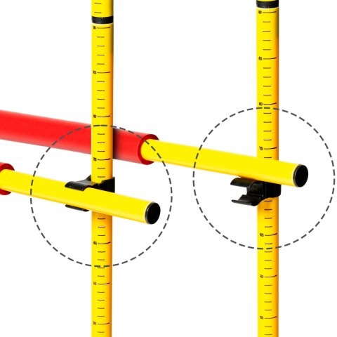 PRZESZKODA DO SKAKANIA HOBBY HORSE SKIPPI 135CM DO ZABAWY DLA DZIECI