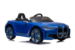 SAMOCHÓD NA AKUMULATOR BMW i4 AUTO ELEKTRYCZNE DLA DZIECKA 4X4 EVA SKÓRA