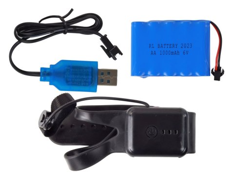 DUŻY SAMOCHÓD ZDALNIE STEROWANY 1:10 ROBOT TRANSFORMACJA STEROWANIE GESTAMI