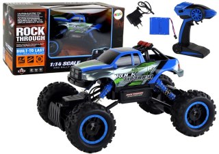 SAMOCHÓD ZDALNIE STEROWANY 1:14 PICKUP RC ROCK CRAWLER PILOT 2.4 AKUMULATOR