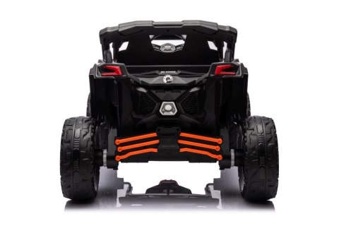 AUTO NA AKUMULATOR DLA DZIECKA BUGGY CAN-AM 4X200W 24V LAKIER MP4 PILOT EVA SKÓRA LED