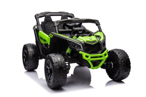 AUTO NA AKUMULATOR DLA DZIECKA BUGGY CAN-AM 4X200W 24V LAKIER MP4 PILOT EVA SKÓRA LED