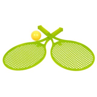 RAKIETA DLA DZIECI ZESTAW RAKIETKI PIŁECZKA BADMINTON TENIS