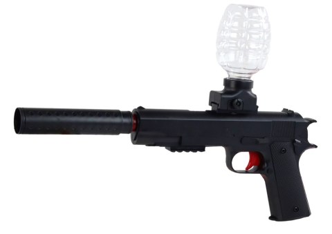 PISTOLET ELEKTRYCZNY NA KULKI WODNE ŻELOWE MAGAZYNEK OKULARY AKUMULATOR