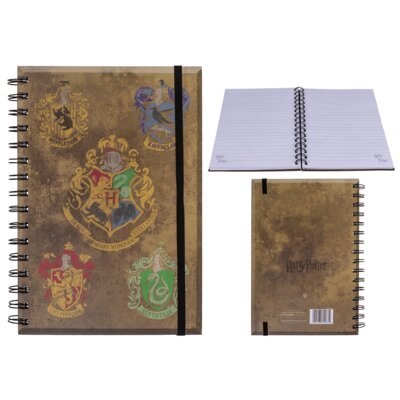 Zeszyt A5 - Harry Potter - Domy Hogwartu Zeszyt A5 - Harry Potter - Domy Hogwartu