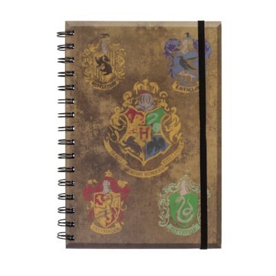 Zeszyt A5 - Harry Potter - Domy Hogwartu Zeszyt A5 - Harry Potter - Domy Hogwartu