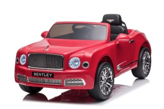 AUTO NA AKUMULATOR SAMOCHÓD DLA DZIECKA BENTLEY MULSANNE LAKIER PILOT EVA SKÓRA LED