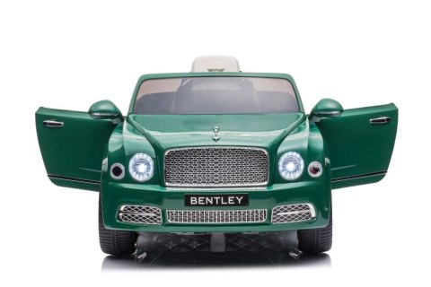 AUTO NA AKUMULATOR SAMOCHÓD DLA DZIECKA BENTLEY MULSANNE LAKIER PILOT EVA SKÓRA LED