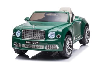 AUTO NA AKUMULATOR SAMOCHÓD DLA DZIECKA BENTLEY MULSANNE PILOT EVA SKÓRA LED