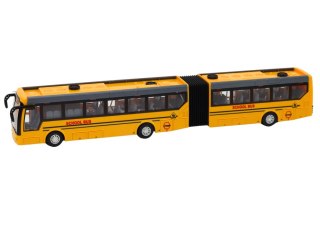 AUTOBUS ZDALNIE STEROWANY PRZEGUBOWY SZKOLNY BUS RC 1:32 PILOT AKUMULATOR