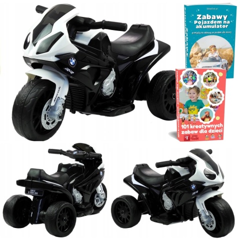 MOTOREK NA AKUMULATOR DLA DZIECI 1-3 LATA TRÓJKOŁOWY BMW S1000RR LED SKÓRA MOTOREK NA AKUMULATOR DLA DZIECI 1-3 LATA TRÓJKOŁOWY BMW S1000RR LED SKÓRA