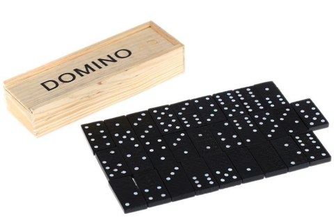 Gra Domino w Drewnianym Pudełku 28 Elementy Gra Domino w Drewnianym Pudełku 28 Elementy