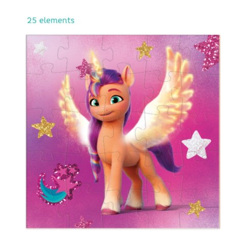 PUZZLE 3w1 "MY LITTLE PONY" 3 UKŁADANKI W JEDNYM KOLOROWE UKŁADANKI