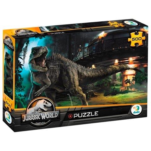 PUZZLE JURASSIC WORLD 500 ELEMENTÓW MEGA UKŁADANKA DINOZAURY PARK JURAJSKI