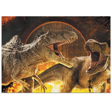 PUZZLE PARK JURAJSKI 500 ELEMENTÓW UKŁADANKA JURASSIC WORLD MEGA ZESTAW