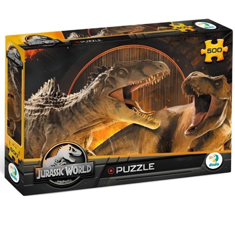 PUZZLE PARK JURAJSKI 500 ELEMENTÓW UKŁADANKA JURASSIC WORLD MEGA ZESTAW