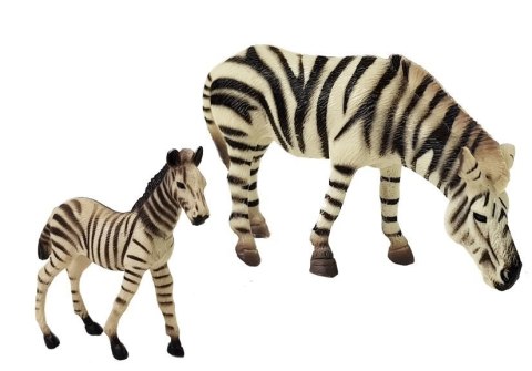 Zestaw Figurek Zwierzęta Afryka Hipopotam Zebra Zestaw Figurek Zwierzęta Afryka Hipopotam Zebra