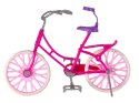 Lalka na Rowerze Różowa