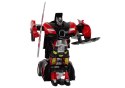 Zestaw 2w1 Auto Robot Transformers Czerwony Niebieski HXSY03