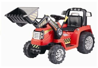 TRAKTOR KOPARKA NA AKUMULATOR DLA DZIECKA 2-5LAT ZP1005 2X45W PILOT LED MP3