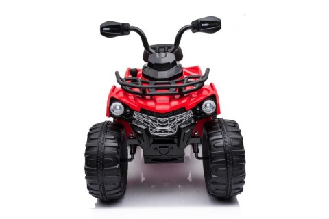 QUAD NA AKUMUALTOR DLA DZIECKA 3-6 LAT MADMAN JS009 SKÓRA EVA AMORTYZATORY MP3 LED