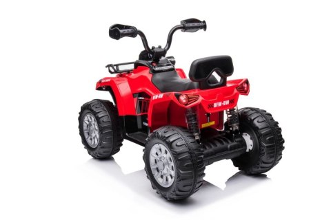 QUAD NA AKUMUALTOR DLA DZIECKA 3-6 LAT MADMAN JS009 SKÓRA EVA AMORTYZATORY MP3 LED