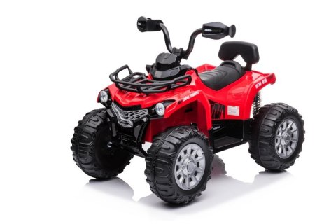 QUAD NA AKUMUALTOR DLA DZIECKA 3-6 LAT MADMAN JS009 SKÓRA EVA AMORTYZATORY MP3 LED