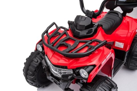 QUAD NA AKUMUALTOR DLA DZIECKA 3-6 LAT MADMAN JS009 SKÓRA EVA AMORTYZATORY MP3 LED