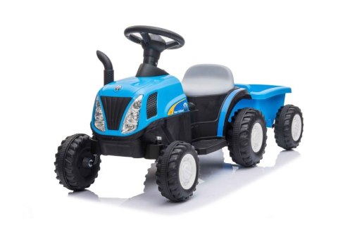 MAŁY TRAKTOREK NA AKUMULATOR Z PRZYCZEPĄ DLA DZIECKA 2-4 LAT A009 45W LED