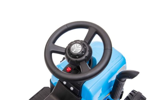 MAŁY TRAKTOREK NA AKUMULATOR Z PRZYCZEPĄ DLA DZIECKA 2-4 LAT A009 45W LED