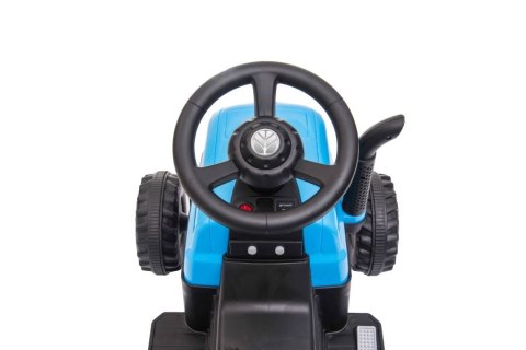 MAŁY TRAKTOREK NA AKUMULATOR Z PRZYCZEPĄ DLA DZIECKA 2-4 LAT A009 45W LED